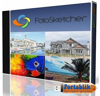 FotoSketcher 2.45 RC2 Portable -      