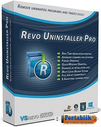 Revo Uninstaller Pro 3.1.8 Portable (PortableApps) -   